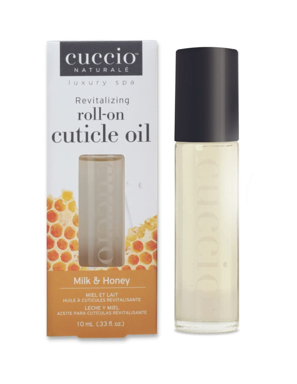 [Australia] - Cuccio Naturale Revitalizing Roll-On Cuticle Oil Milk & Honey 10ml 10 ml (Pack of 1) 