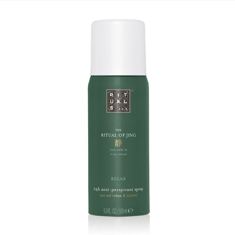 [Australia] - RITUALS Antiperspirant Deodorant Spray from The Ritual of Jing, 150 ml - With Sacred Lotus, Jujube & Chinese Mint - Relaxing & Calming Properties with 24 Hour Protection 