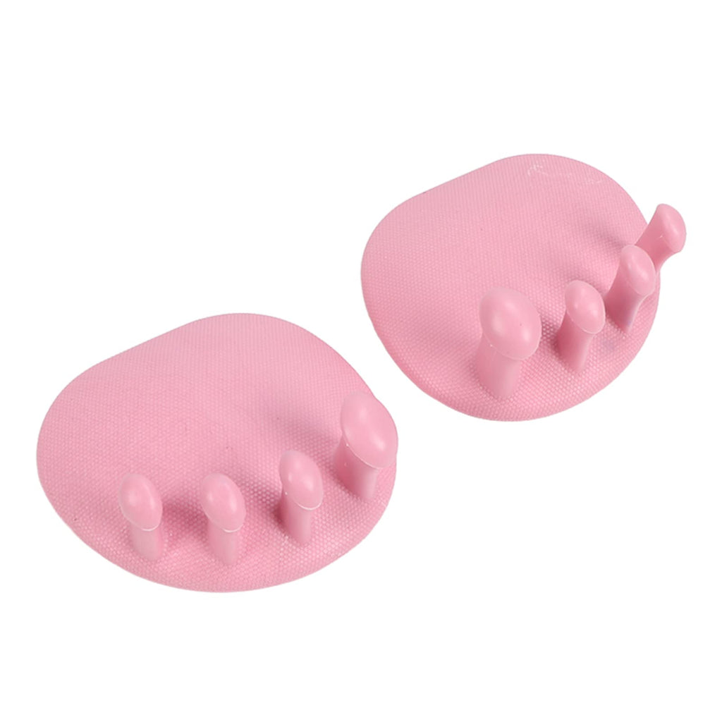 [Australia] - Toe Spreader, Toe Separator Against Bunion, Hammer Toe Foot Pain Silicone Separator Therapeutic Spa Stretch For Toe Spacer Toe Spacers(pink) pink 