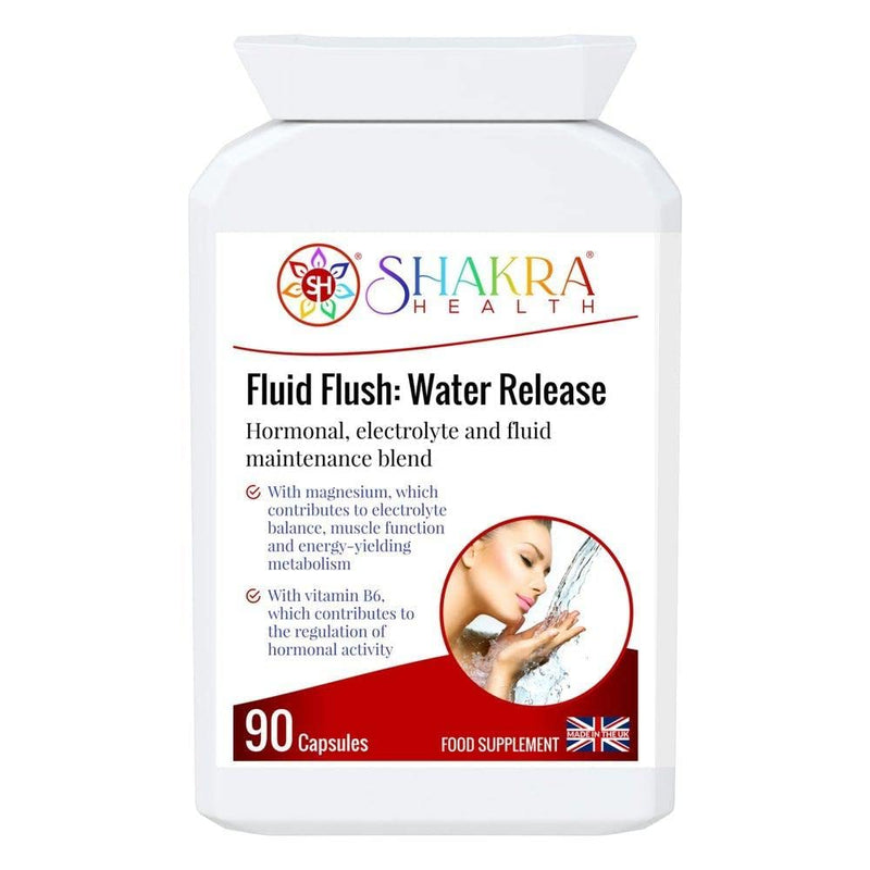 [Australia] - Fluid Flush: Water Release | Fluid Balance Support and Herbal Supplement - Spirituality, Science & Supplements by Shakra Health 