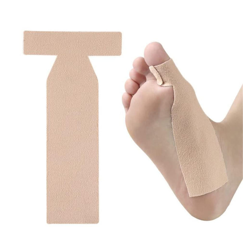 [Australia] - Turf Toe Straps -Heavy Duty Moleskin Brace for Big Toe Injuries - Self Adhesive Toe Straighteners - 5 Pcs 