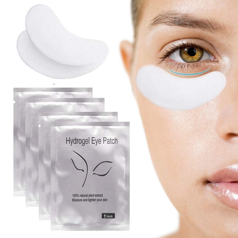 [Australia] - Chargenyang Under Eye Gel Pads Eyelash Extension Pads Lint Free DIY False Eyelash Lash Extension Makeup Eye Gel Patches Pack (50 Pair) 50 Pair 