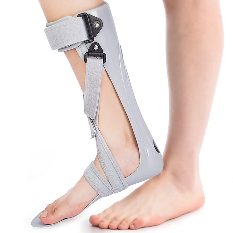 [Australia] - AFO Foot Drop Brace Ankle Foot Orthosis, for Foot Drop, Stroke, Hemiplegia, Tendon and Calf Stretching, Keeping Foot in Straight Right Angle (M, Right) M 