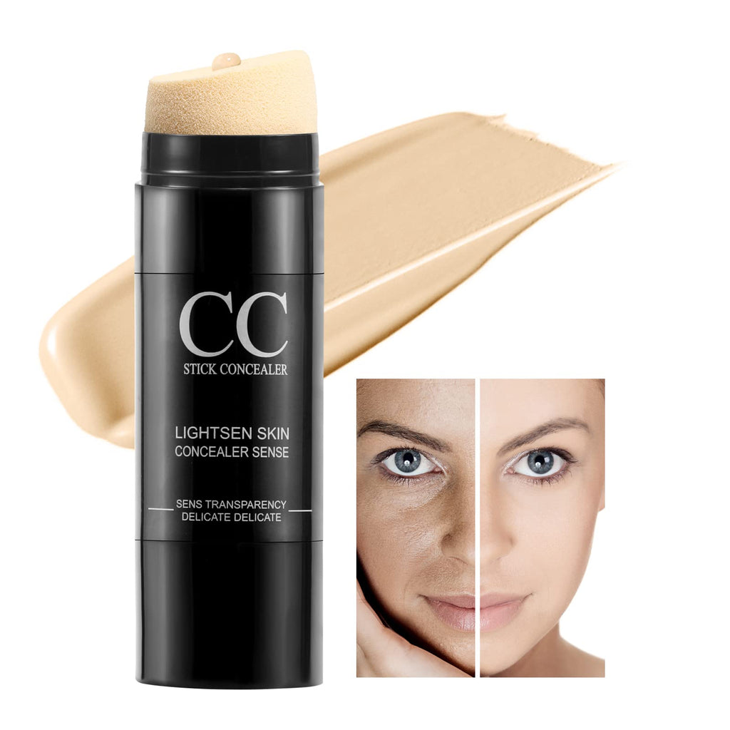 [Australia] - Boobeen Air Cushion CC Stick Moisturizing CC Cream Concealer Full Coverage Foundation Makeup Color Correcting Cream to Create Natural Makeup, Oil-Free Natural color 