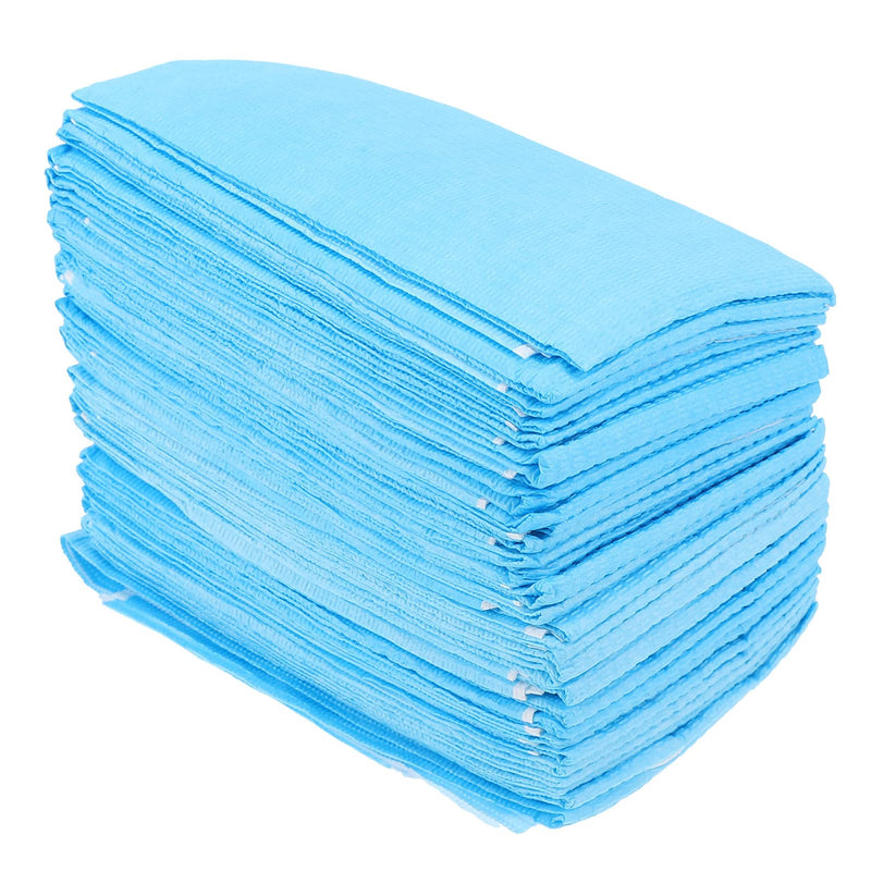 [Australia] - Artibetter Disposable Adult Bibs for Eating Waterproof Adult Bibs Disposable Adult Poly Bibs Disposable Bibs For Adults 