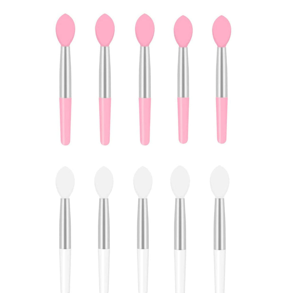 [Australia] - 20 Pieces Silicone Mini Lip Brush Reusable Lip Brush Silicone Lipstick Brush Mini Silicone Lip Balm Brush for Lip Makeup Use Beauty Tool 