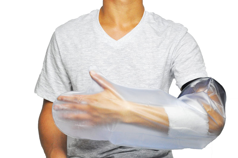 [Australia] - Sealcuff Waterproof Cast & Bandage Protector, Reusable Cast Cover for Shower Adult Arm, Leg, Foot - Watertight Seal (Kids Medium Arm) Kids Medium Arm 