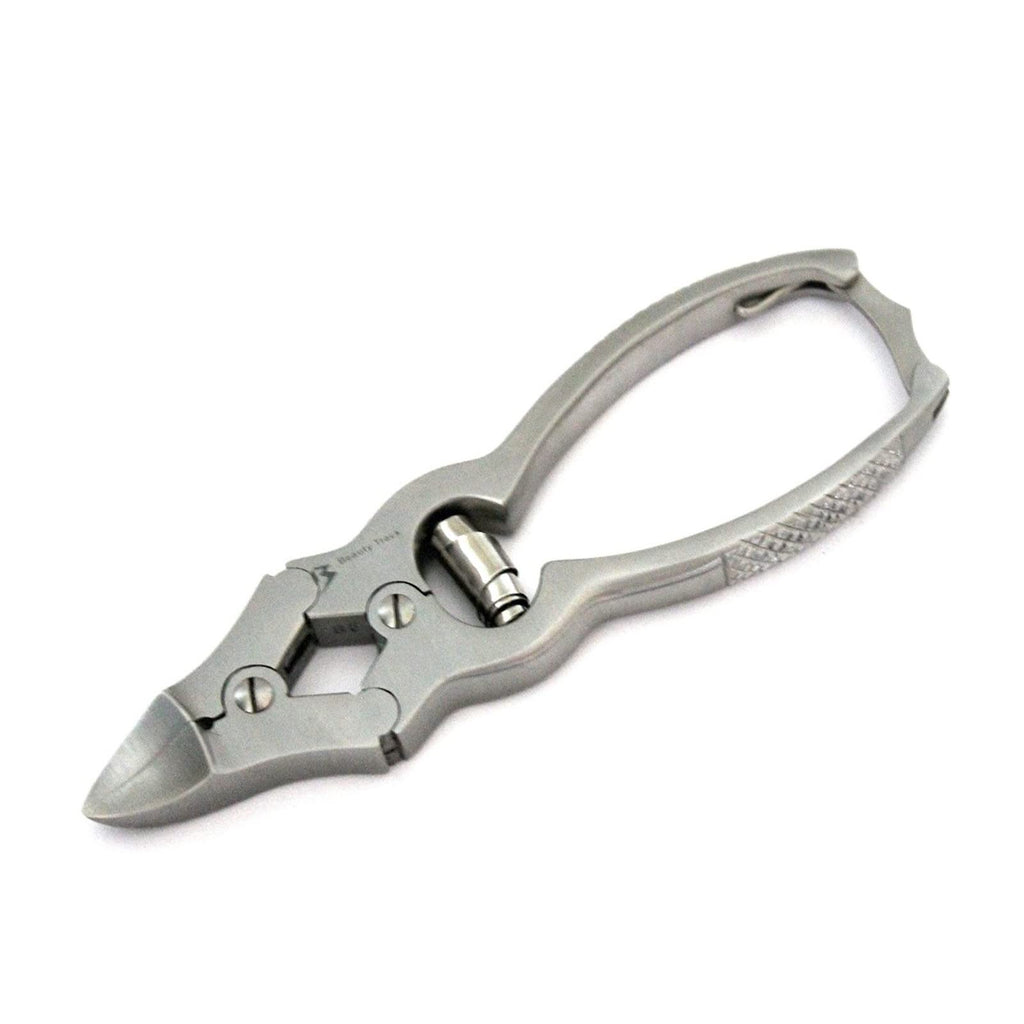 [Australia] - BeautyTrack Thick Nail Cutter Clippers for Cutting Nails Podiatry Nail Clipper Instruments for Ingrown Thick Nails Wit Storage Case 