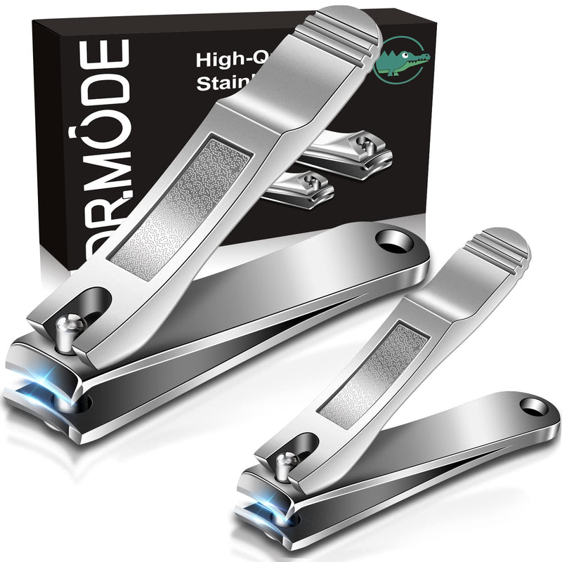 [Australia] - Nail Clippers -2pc Sharp Nail Cutter Set Professional Toenail Clippers Sturdy Finger Nail Clippers for Men with Case 