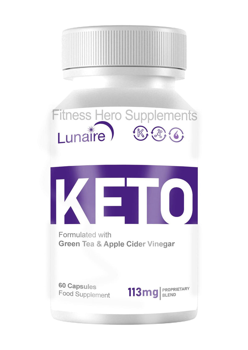 [Australia] - Lunaire Keto - Ketogenic Weight Loss Support for Men & Women - 1 Month Supply - Fitness Hero Supplement 