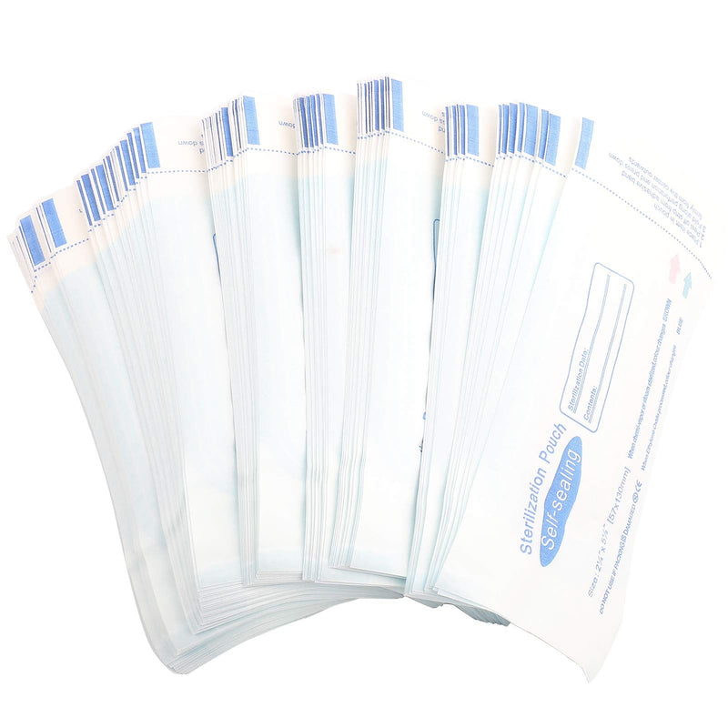 [Australia] - Self Sealing Sterilisation Pouches, Professional 200pcs Medical Dental Sterilization Pouch Self-Sealing Bag, Disposable Dental Storage Bag Tattoo Tool 