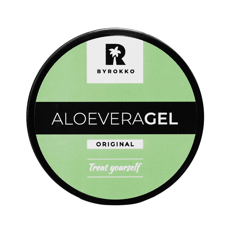 [Australia] - BYROKKO Aloe Vera Gel (215 ml), Fast-Absorbing After-Tanning Cooling Gel, Deeply Hydrates, Regenerates and Prevents Peeling, Natural Aftersun Skincare rich with Vitamins and Minerals 