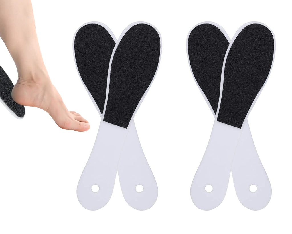 [Australia] - Double Sided Pedicure Foot File,Double-Sided Foot Rasp File and Callus Hard Skin Remover, for Wet Dry Cracked Feet Removing Dead Skin Foot Care,4PCS 