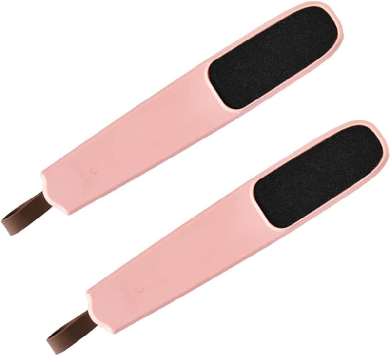 [Australia] - 2 Pieces Foot Files for Hard Skin, Hard Skin Remover Foot Pedicure Sets for Feet Callus Remover Foot Scraper Hard Skin Remover Dead Skin Remover Foot Exfoliator, Pink 
