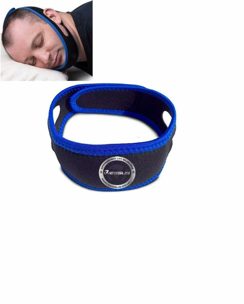 [Australia] - Vessus Anti Snoring Chin Strap, Adjustable Anti Snore Chin Strap, Snore Stopper, Anti-Snore Sleep Strap for Women and Men 