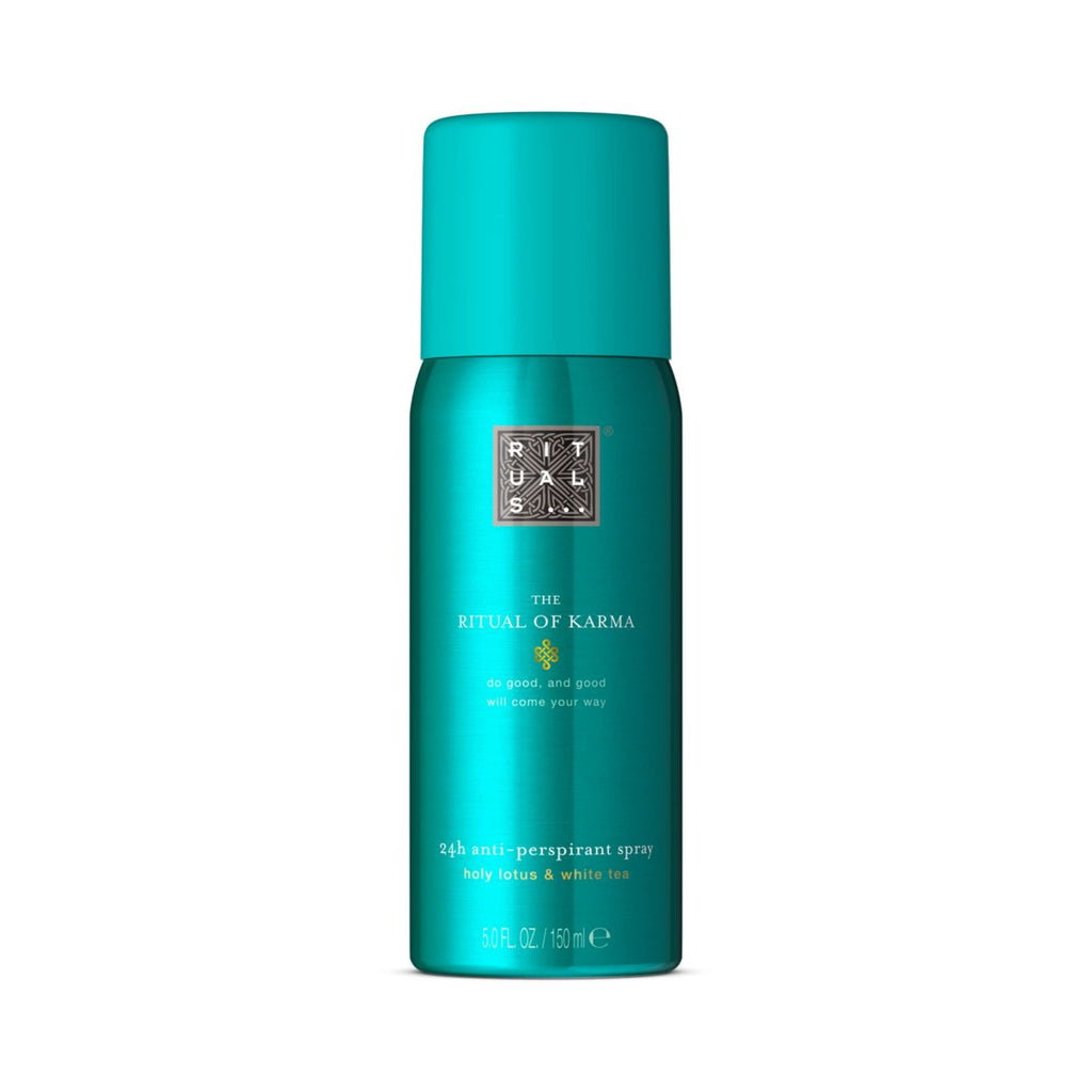 [Australia] - RITUALS Antiperspirant Deodorant Spray from The Ritual of Karma, 150 ml - With Summery Holy Lotus & White Tea - Calming & Soothing Properties with 24 Hour Protection 