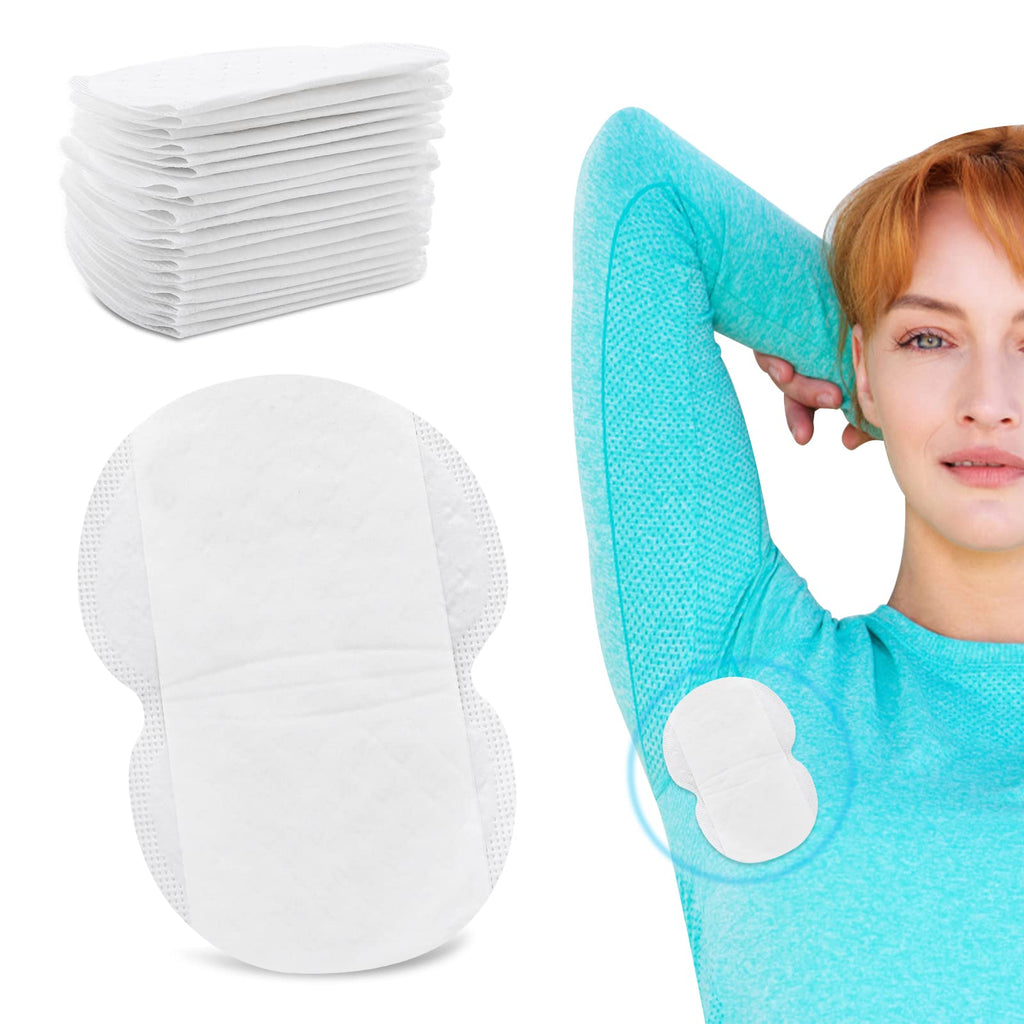 [Australia] - 40 Pcs Underarm Sweat Pads, Disposable Armpit Sweat Pads Perspiration Pads Sweat-Odour Free & Ultrathin to Keep Underarms and Garments Clean for Men and Women 