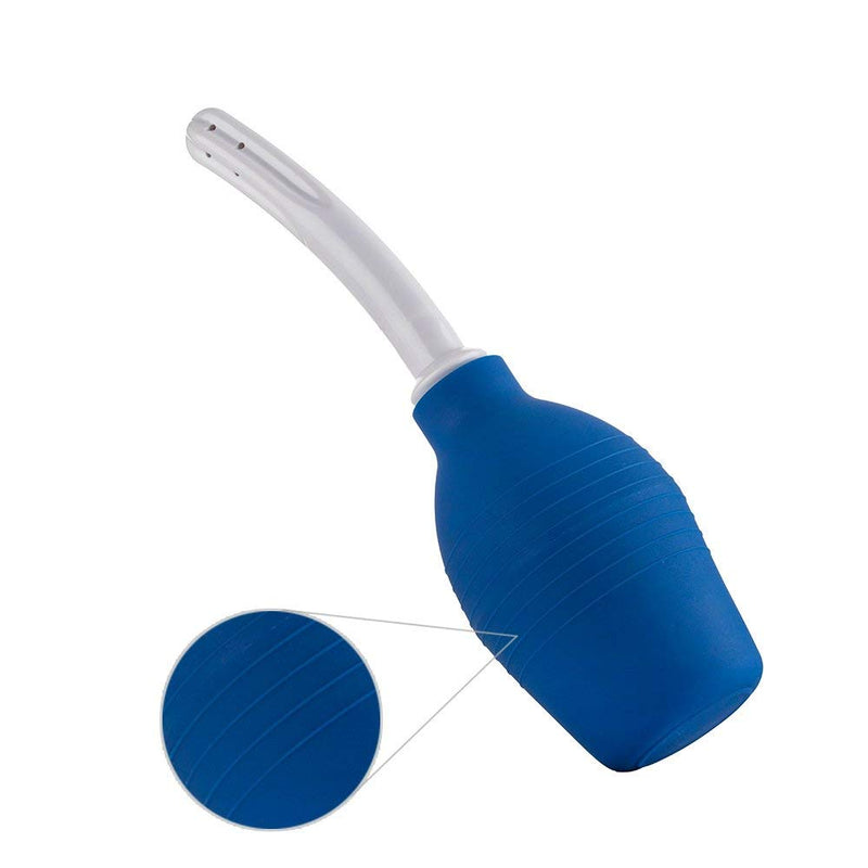 [Australia] - Careforyou Anal Douche Enema Bulb Vaginal Douche Enema Cleaner for Women’s or Man’s Health (Blue) Blue 