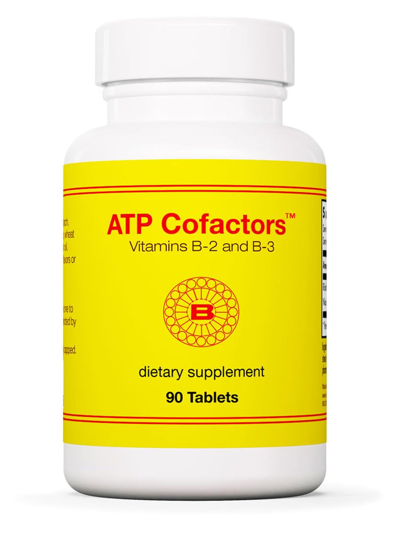 [Australia] - Optimox, ATP Cofactors, with Riboflavin (B2) and Niacin (B3), High Strength, 90 Vegan Tablets, Laboratory Tested, Vegetarian, Gluten-Free, Soy-Free, Non-GMO 