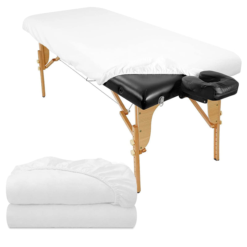 [Australia] - Tvvcalk 2pcs Massage Bed Cover, Washable Lounger Cover, Waterproof Massage Couch Protective Cover, Hyperelastic, Fitted Cover for Massage Table, 80 x 190cm 2 