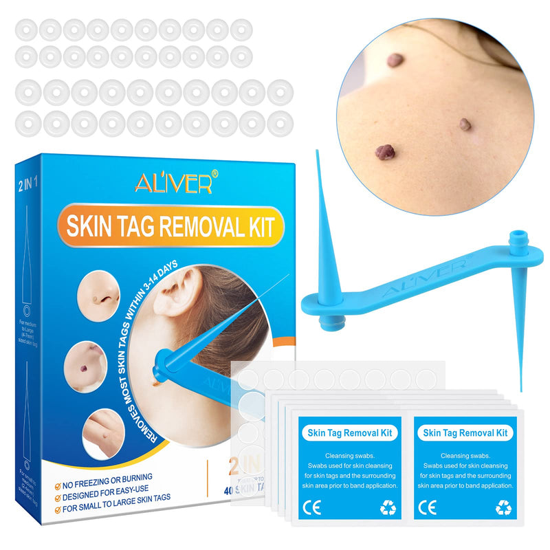 [Australia] - Skin Tag Remover - Upgraded 2-in-1 Skin Tags & Moles Removal Kit, Painless and Safe for All Body Parts,for Small to Large Sized(2mm to 8mm) 
