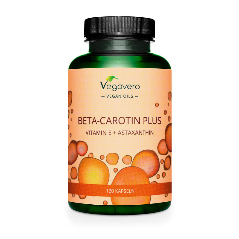 [Australia] - Beta Carotene Vegavero� | Beta-Carotene from Fermentation (Lucarotin�), Vitamin E & Astaxanthin (AstaZine�) | NO Additives | Golden Tan | 120 Tanning Capsules (GreenCaps�) | Vegan 