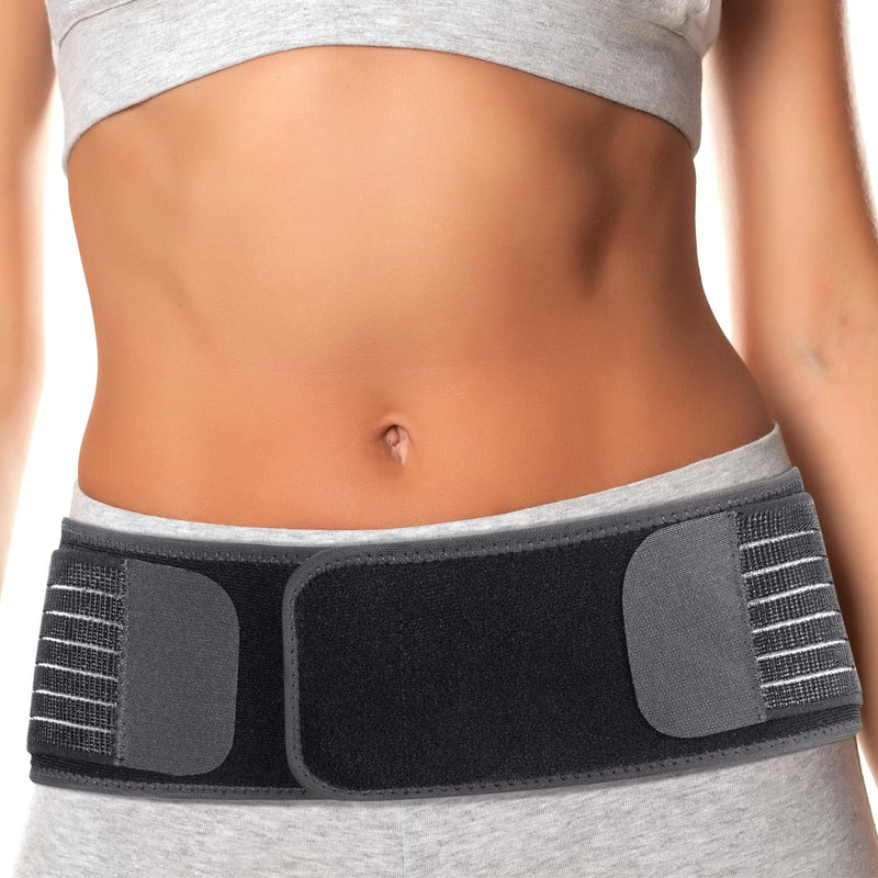 [Australia] - Thx4COPPER Elastic Mesh SI Hip Belt, Compression Lower Back Support Brace, Anti-Slip Sacroiliac Joint Brace for Men/Women, Pain Relief for Sciatica, Pelvis, Lumbar, Nerve, Leg, Sacral, Sacrum Breathable mesh ultra-thin fabric M 