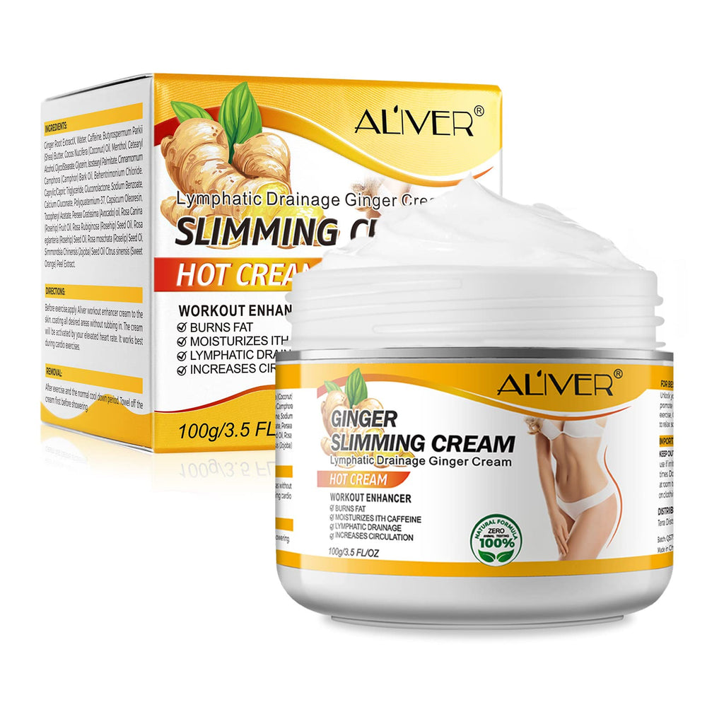 [Australia] - Ginger Slimming Cream, Anti Cellulite Cream, Ginger Fat Burning Weight Loss Full Body Slimming Cream Gel, Fat Burning Cream for Belly, Perfect for Cellulite, Soothing, Relaxing, Tightening & Slimming 