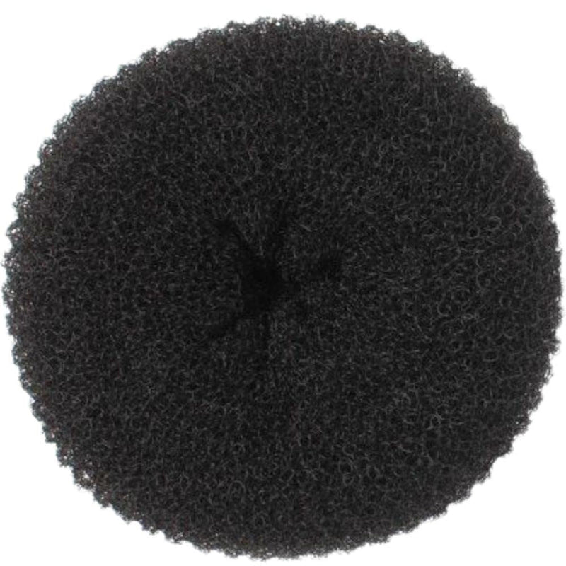 [Australia] - Topkids Accessories Hair Donut Bun Maker Set Bun Doughnut Hair Bun Shaper Bobby Pin Holder Donut Ring Styler Hair Bun Maker For Girls, Women, Ladies, Kids (Large, Black) L 