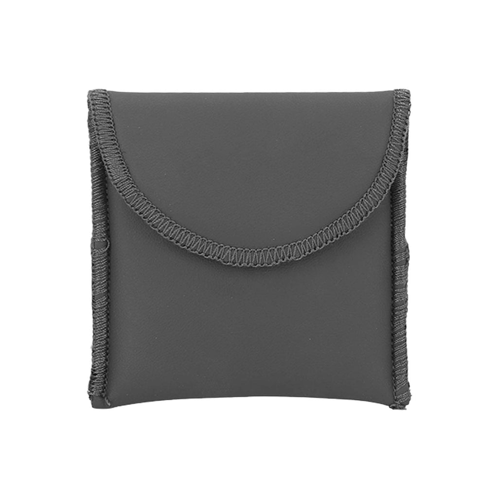 [Australia] - Hearing Aid Pouch, PU Leather Portable Carrying Storage Pouch Hearing Aids Case with Protective Fastens, Pocket Size 