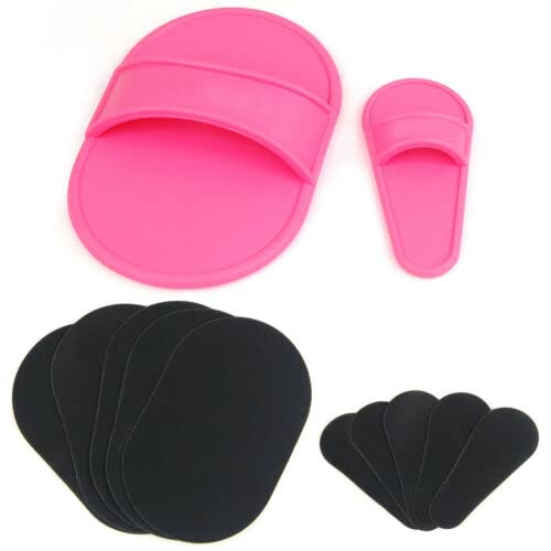 [Australia] - Accessotech 10 x Exfoliating Hair Removal Pads Smooth Skin on Legs Arm Face Top Lip Unwanted Hair Removal Depilation Pads 