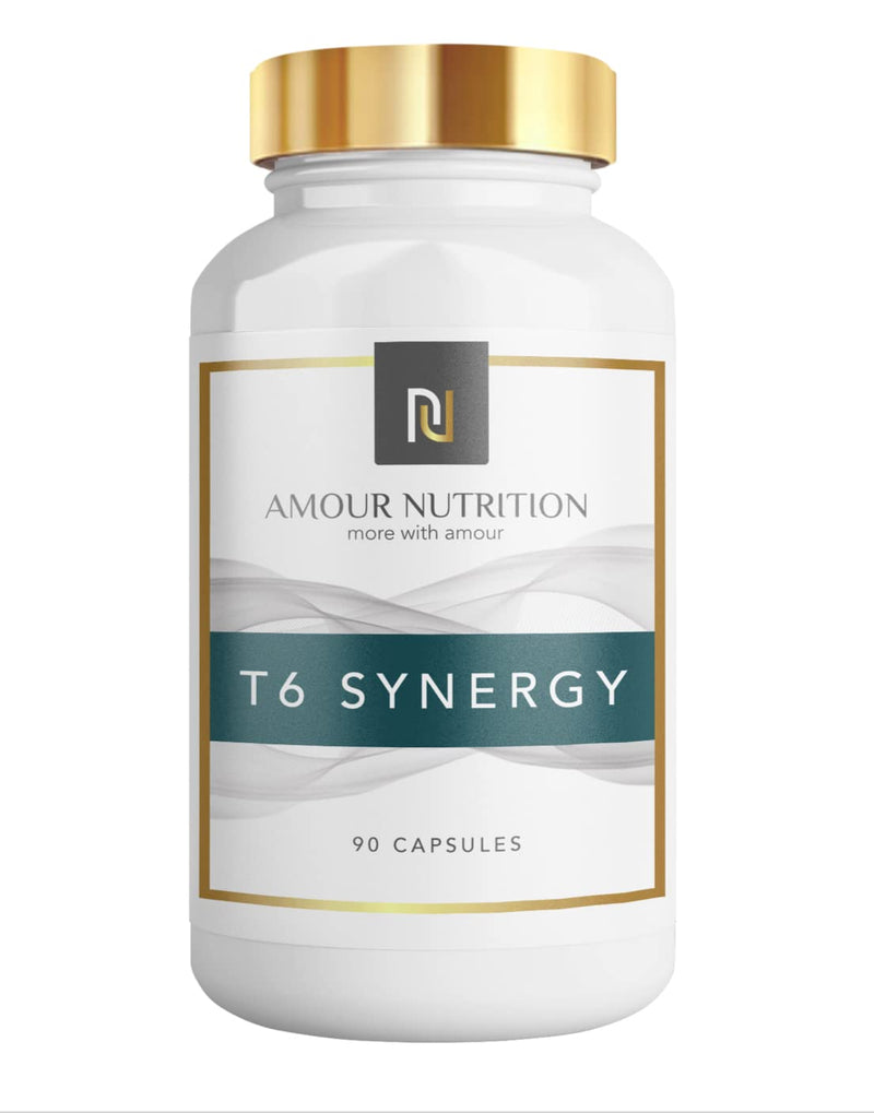 [Australia] - T6 Synergy Fat Burner, Weight Loss Support, Slimming Pills Suitable for Both Male & Females, UK Made, Safe Natural Formula 