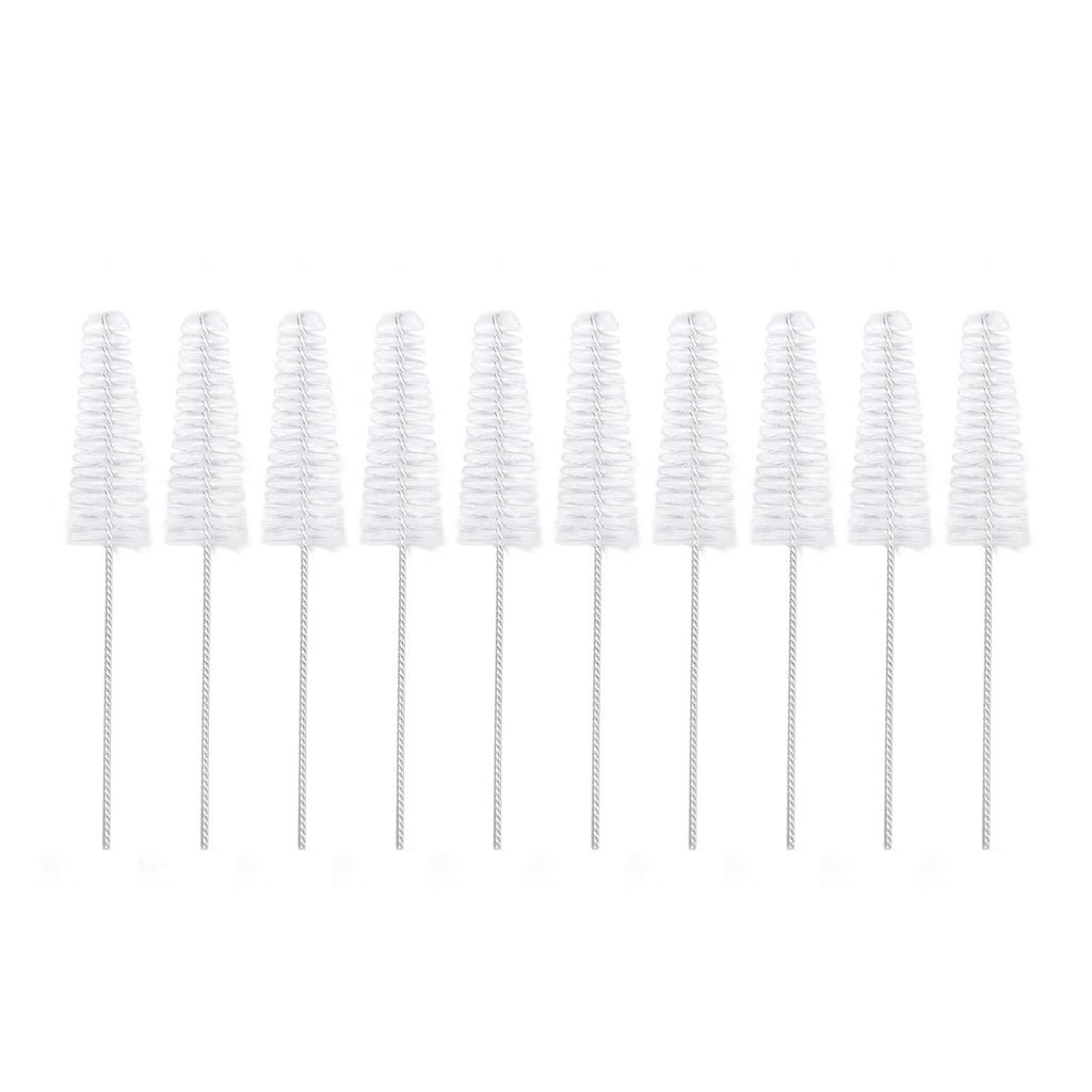 [Australia] - Hearing Aid Vent Tube Brush，10pcs 3.5mm Hearing Aid Cleaning Brush Nylon Brush Hair Vent Tube Clean Tool for Holes Pipes 