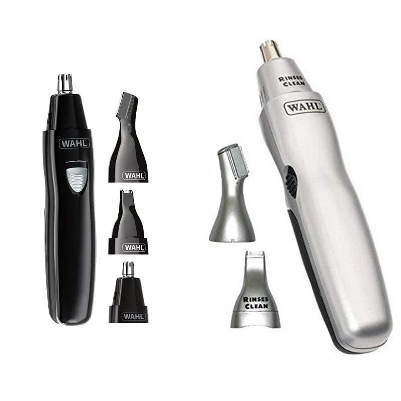 [Australia] - WAHL Hair Trimmer, Nose Hair Trimmer, Ear Hair Trimmer, Eyebrow Trimmer, Washable Heads & 3-in-1 Personal Trimmer, Trimmers for Men and Women, Nose Ear and Eyebrow Trimmer + 3-In-1 Personal Trimmer 