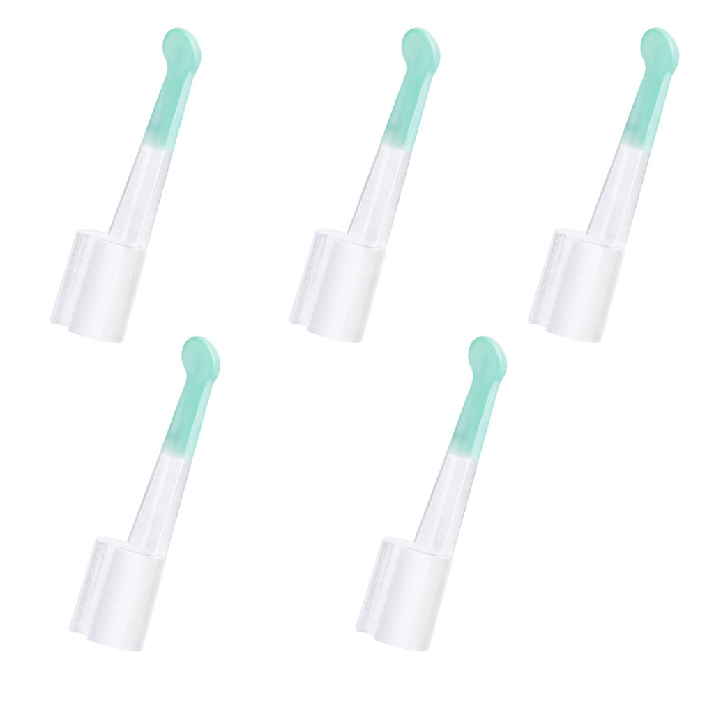 [Australia] - 5PCS Ear Spoon Tips for Ear Otoscope, Ear Cleaner Replacement Tips Ear Wax Removal Replacement Accessories Set for Teens Adults Earwax Remover Tool Endoscope A3KSES 