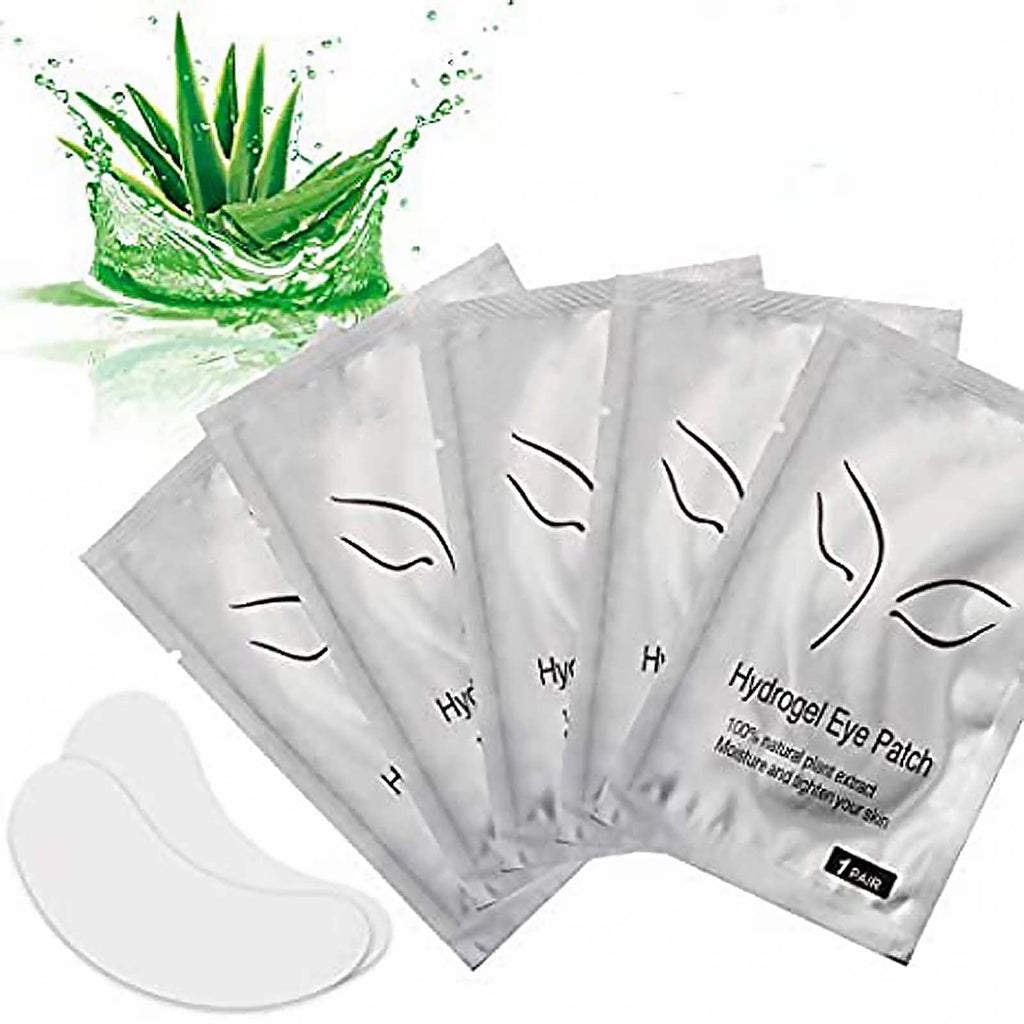 [Australia] - Eye Gel Pads, 30 Pairs Lint Free Eyelash Lash Extension Under Eye Patches Collagen Eye Pads For Makeup Beauty Mask Gel Eye Pads For Pro Salon and Individual Eyelash Extension Silver Fox-30 Pairs 