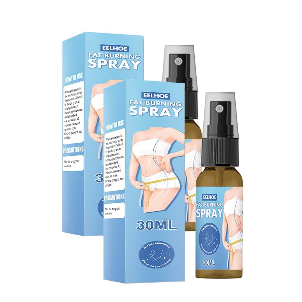 [Australia] - 2 Pcs Skin Tightening Spray, Saggy Skin Firming Herbal Spray, Men's Women's Thigh and Butt Fast Cellulite Cream, Suitable for all Skin Body Spray, 2 x 30 ml 