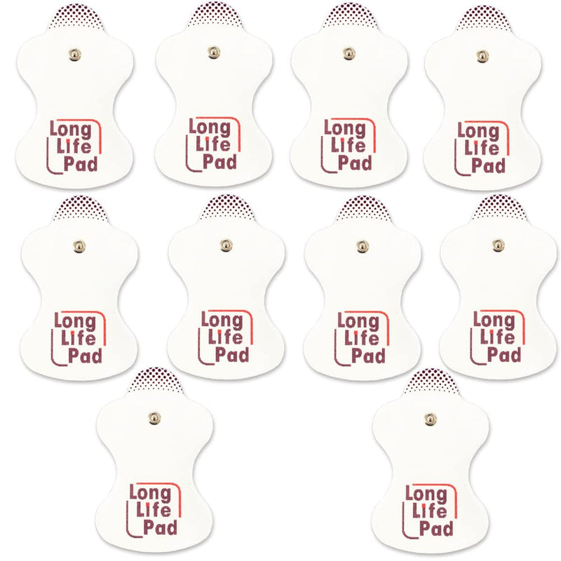 [Australia] - 10 Pieces TENS Electrodes Pad Replacement Pad for TENS Unit TENS Electrode Pad Adhesive Gel Pads for Omron 