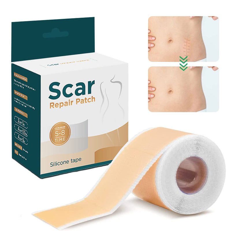 [Australia] - Silicone Scar Sheets, Silicone Sheet for Scar Removal, Gel Scar Repair Treatment Remover for Skin Fast Effective on Keloid Surgery Burn Acne C-Section Stretch Marks 