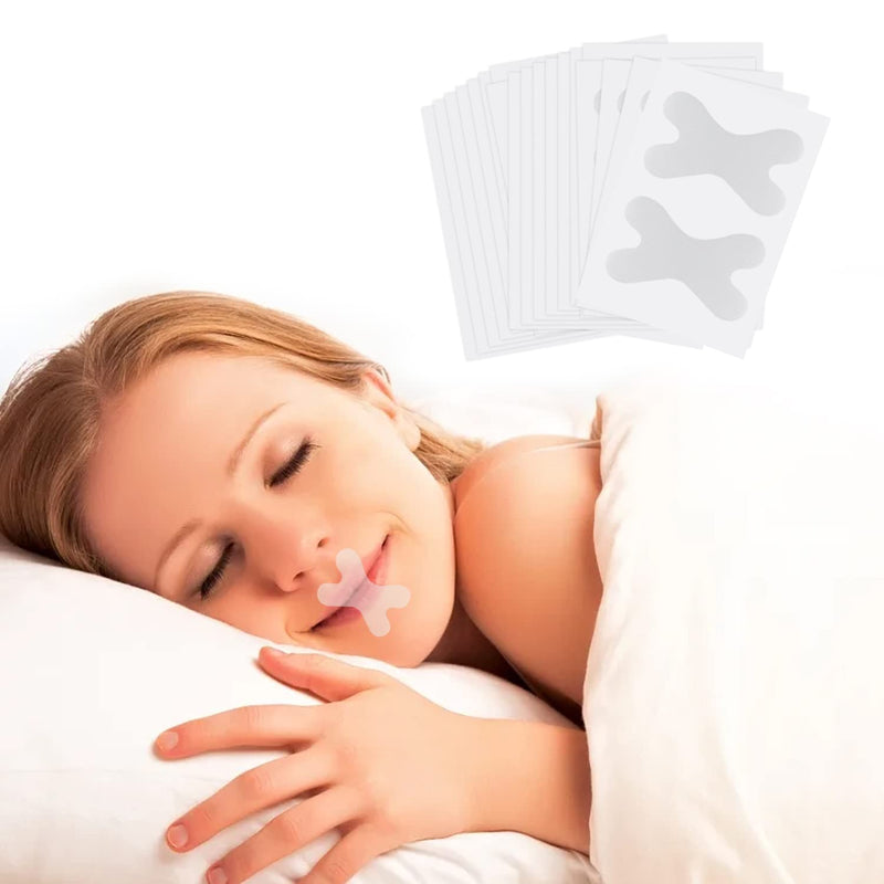 [Australia] - GWAWG 120pcs Sleep Strips Latest Mouth Tape for Nose Breathing Anti Snoring Maintain Natural Face Shape for Adults and Kids 