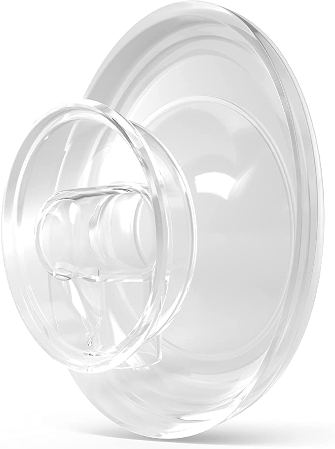 [Australia] - Elvie Stride Breast Pump Breast Shield - 28 mm | 2 Pack | Nipple Shield Flange for Pumping Breast Milk | Breastfeeding Essentials for Electric Breast Pumps | BPA Free Dishwasher Safe 