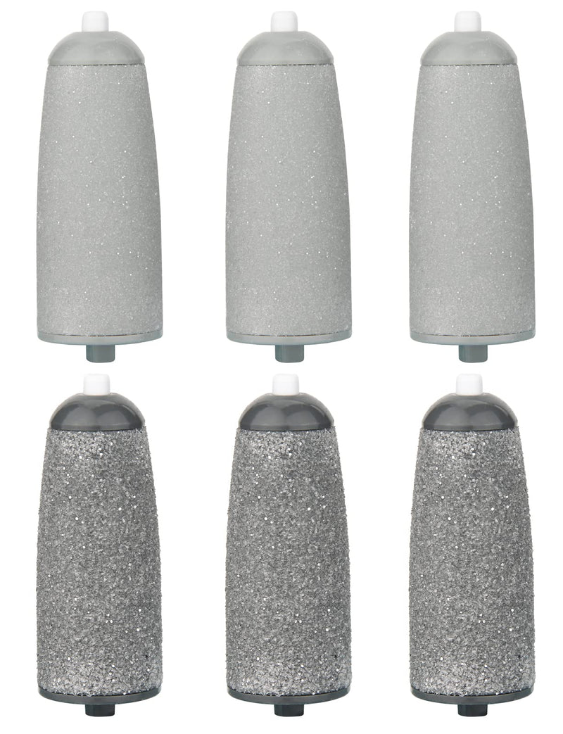 [Australia] - Replacement Foot Grinder Roller for Flawless Pedi 6Pcs, Mellbree Replacement Foot Grinder Roller Heads for Feet Callus Removers Use 6 PCS 