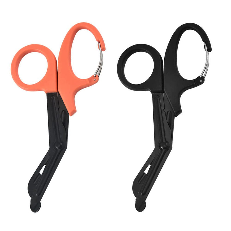 [Australia] - 2 Pcs Trauma Scissors Bandage Scissors Utility Bandage Fire Rescue Cut Scissor for Nurses Emergency Room First Aid Scissors 