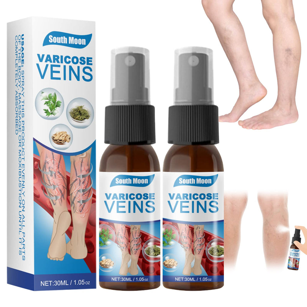 [Australia] - Varicose Veins Treatment Spray, Varicose Veins Treatment for Legs, Natural Herbal Spray Varicose Health Spray - 2 x 30ML 