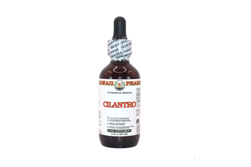 [Australia] - Hawaii Pharm Europe Cilantro (Coriandrum Sativum) Dry Leaf Alcohol-Free Liquid Extract Glycerite 60 ml 60.00 