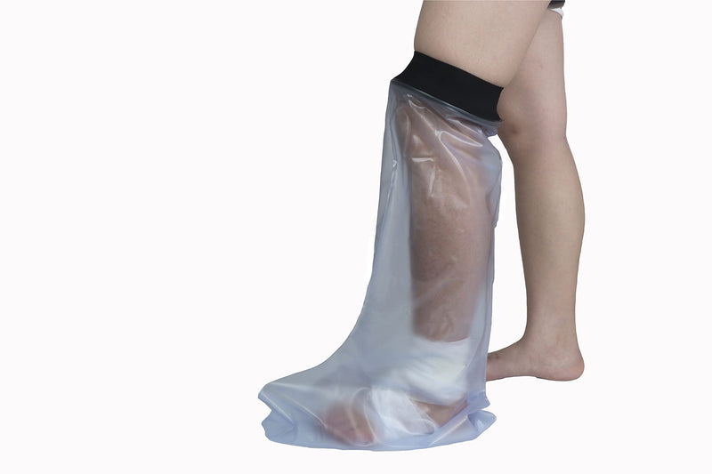 [Australia] - Waterproof Leg Cast Cover for Shower,Bath-Reusable Leg Waterproof Protector Keep Cast and Bandage Dry-Adult Half leg-66cm Adult Short Leg 