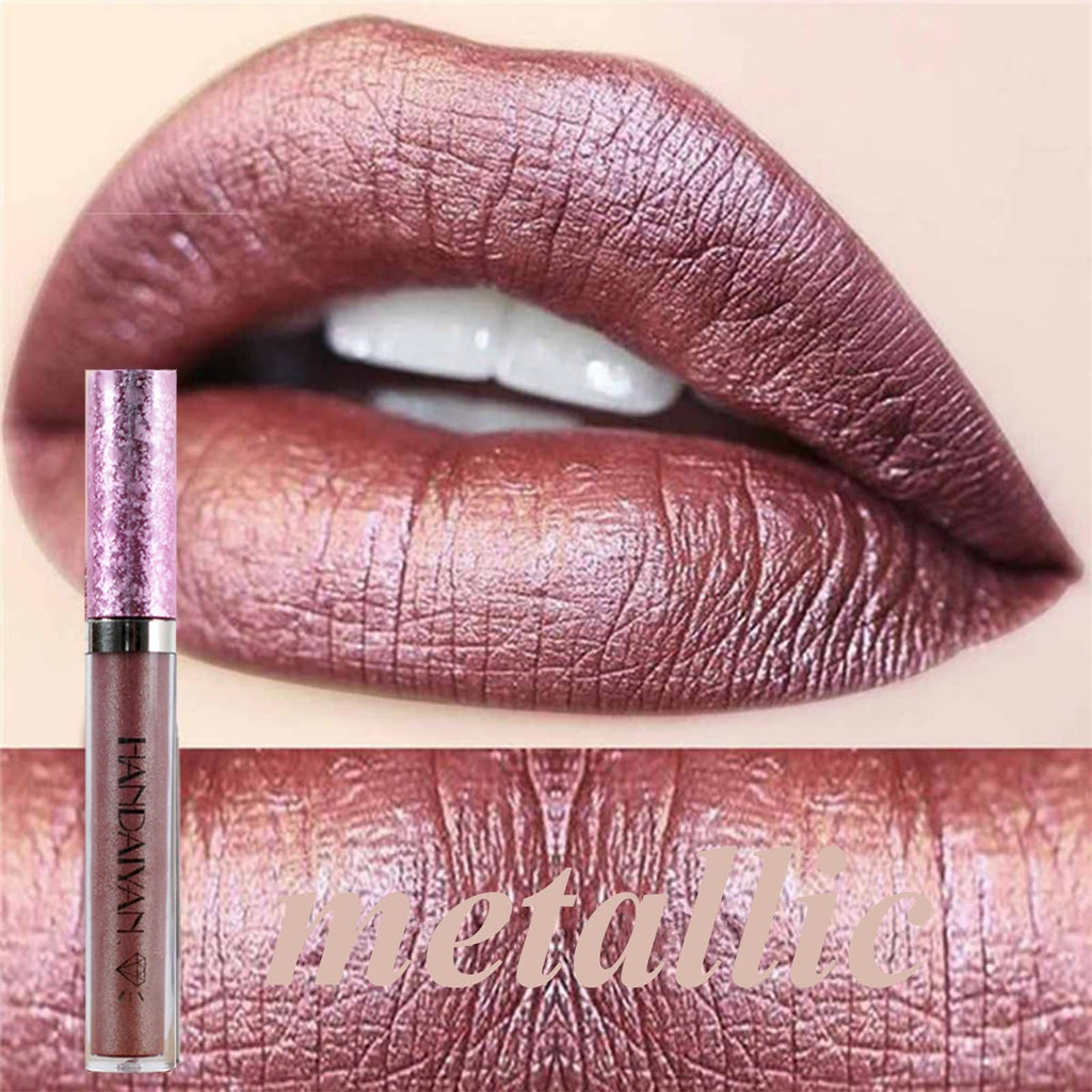 [Australia] - Lip Stick,Matte Lipstick Pink Lipstick Makeup Metallic Light Lipsticks,Lipsticks For Women Long Lasting Waterproof Non-Stick Cup Not Fade Glitter Pink Lipstick Gift 1PC #03 