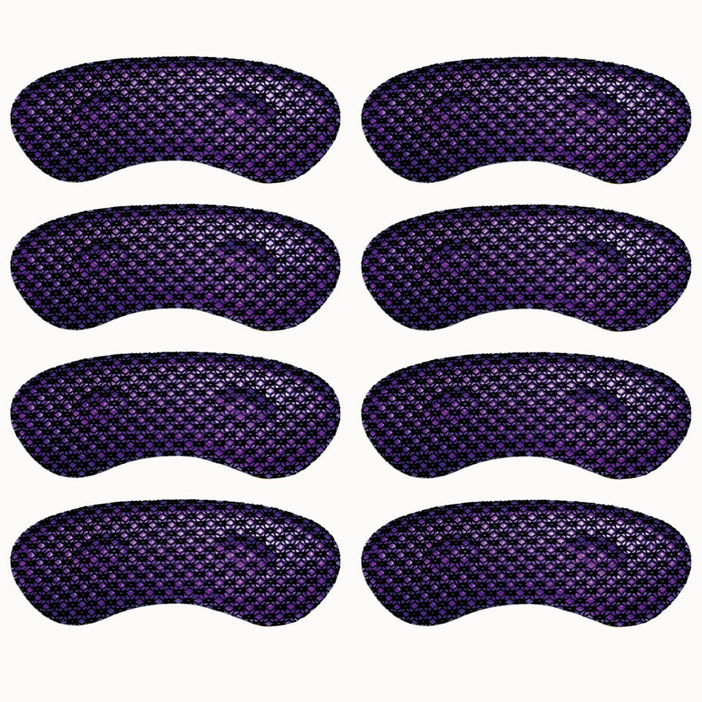 [Australia] - Heel Grips,8 PCS Heel Blister Protectors [2022 New] Heel Cushion Inserts Shoe Grips Liners for Shoes Too Big,Heel Cushion Shoe Pads for Women Men (Black) 