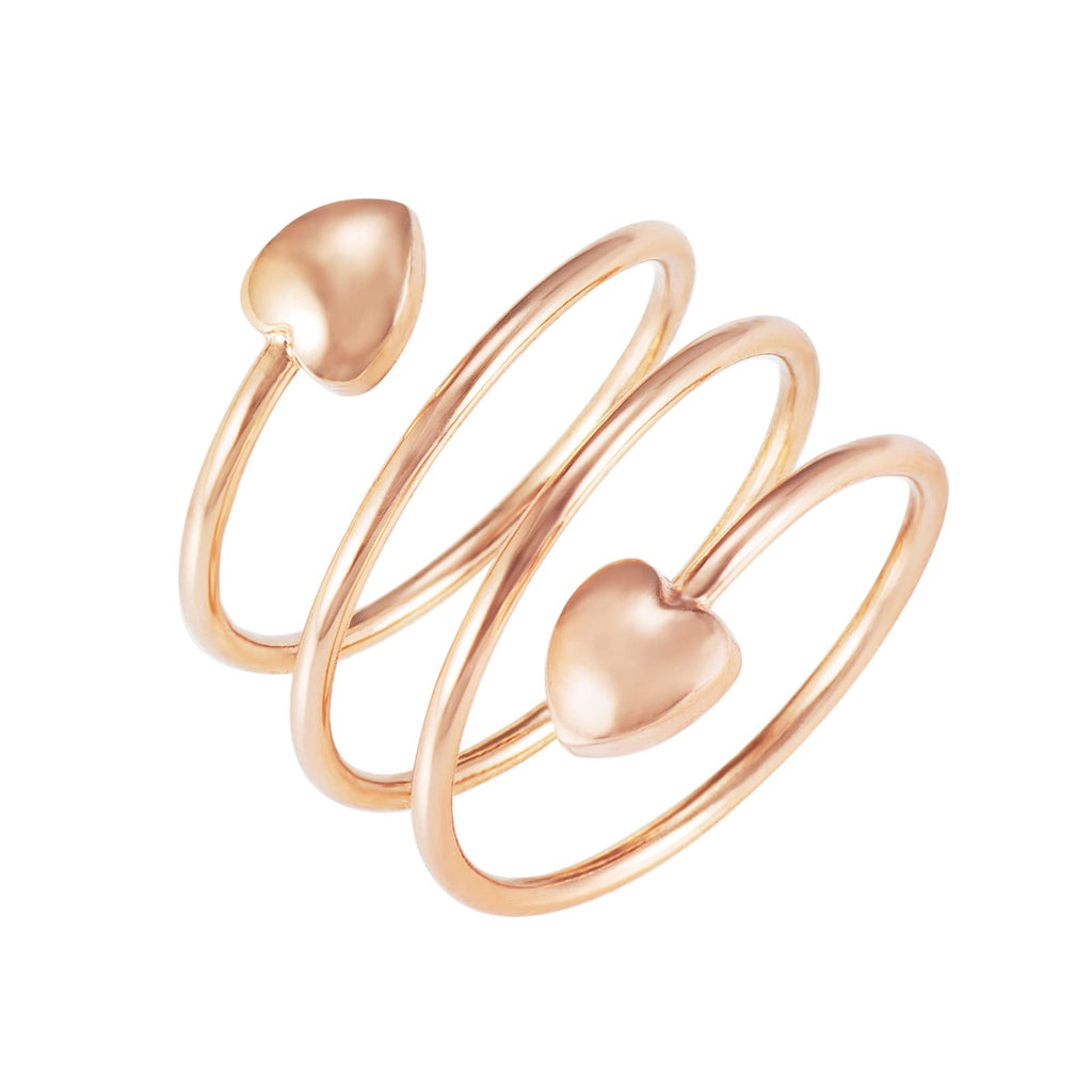 [Australia] - EnerMagiX Magnetic Copper Rings for Women Magnet Copper Rings with Magnets 99.95% Solid Pure Copper Ring Adjustable 