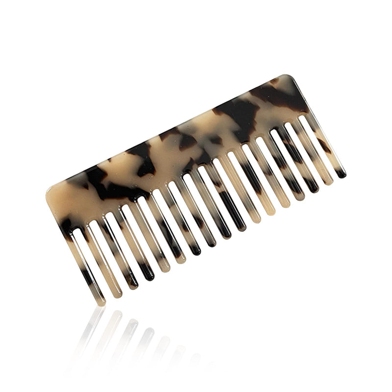 [Australia] - Wide Tooth Comb, Detangling Large Tooth Comb Women Resin Straight Hair Comb No Handle Anti Static Shower Comb For Kids Wet Dry Curly Hair Comb 